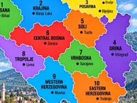 PROCURILA NOVA KARTA BOSNE I HERCEGOVINE: Prijedlog novog ustavnog uređenja stigao u Bruxelles...