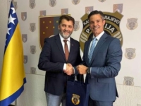 KATICA S ATAŠEOM ZA SIGURNOST AMBASADE SAD U BiH: Predstavio mu projekte MUP-a KS
