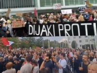HAOS U LJUBLJANI ZBOG IZRAELSKE AMBASADE: 'Izrael bombardira, NATO finansira!' (VIDEO)