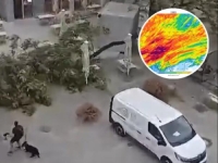 VELIKO NEVRIJEME U SLOVENIJI I HRVATSKOJ: Udari vjetra i do 50 km/h