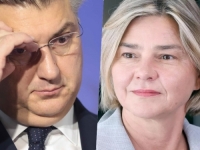 SABORSKA ZASTUPNICA ISMIJAVA PREMIJERA HRVATSKE: 'Plenković od prosvjeda bježi u Italiju. Neka barem uzme vreću smeća iz Gospića i pita Meloni je li njihovo'
