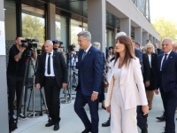 PLENKOVIĆ STIGAO U MOSTAR: Odmah se sastao sa Čovićem i Filipović, donosi i milionske ugovore za Hrvate u BiH