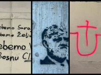 SRAMOTNI GRAFITI: Vandali ispisali poruke mržnje u tunelu i na saobraćajnim znakovima, traži se hitna reakcija nadležnih!