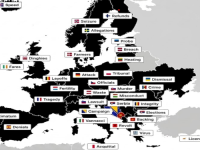 POJAVILA SE CRNA KARTA EVROPE: Preko BiH stoji samo jedna riječ