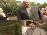 SNIMAK KOJI JE NASMIJAO REGIJU: Vučić i Borat u istom videu, nećete vjerovati koliko imaju sličnosti (VIDEO)