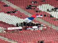 GUBITNICI NA TERENU, FAŠISTI NA TRIBINAMA: Užasan prizor sa Marakane prikazuje svu bolest društva u Srbiji, gore od ovoga ne može (VIDEO)
