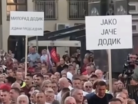 AUTOGOL NA STARTU KAMPANJE: SNSD je o Miniću rekao sve samo jednim transparentom