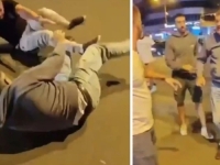 HAOS U SRBIJI: Vikali mu 'ustašo, ustašo' pa nokautirali ženu: 'Što je, majmune, je*em ti mater'; Pogledajte opću makljažu (VIDEO)