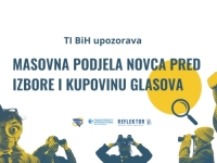 NOVAC SE DIJELI PRED GLASANJE: TI BiH evidentirao više od 2.200 potencijalnih zloupotreba i kupovina glasova za izbore