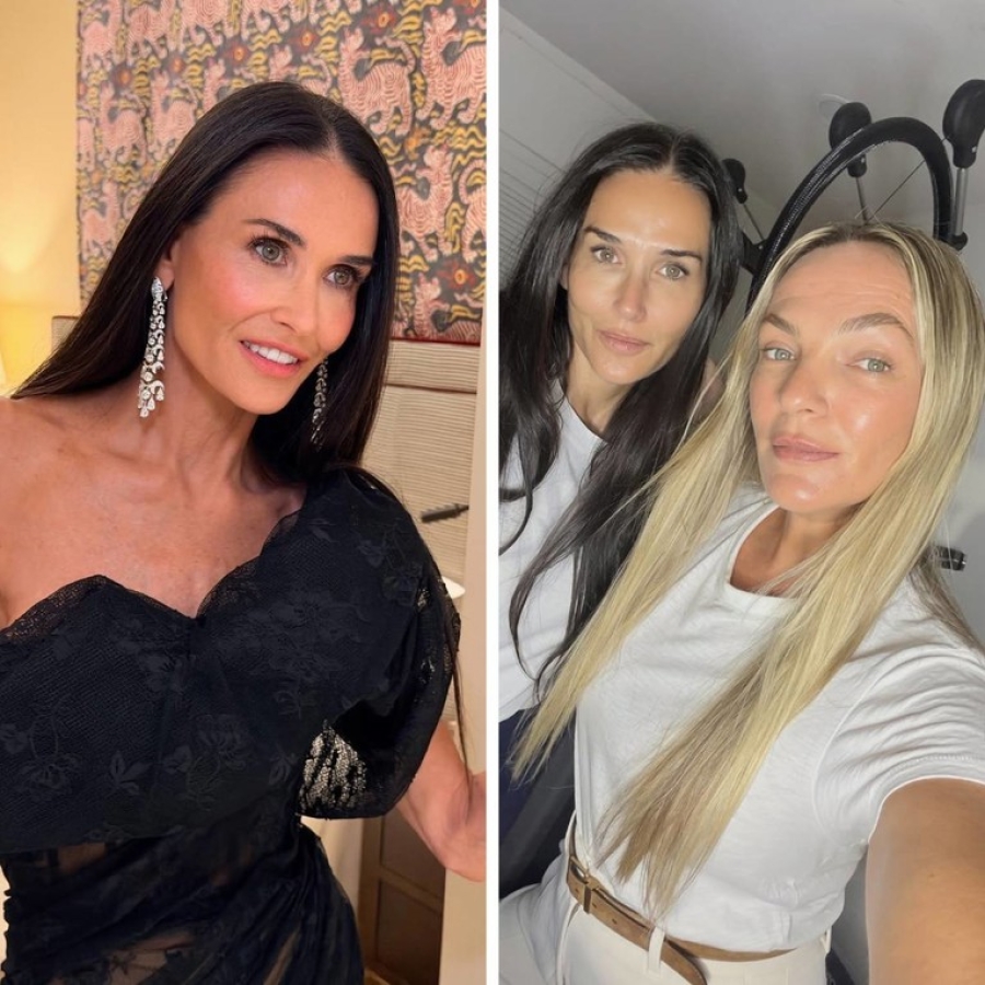 DEMI MOORE ŠOKIRALA FANOVE SELFIJEM BEZ ŠMINKE: 'Kakva je ovo čarolija?'