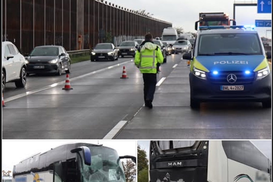 CURE DETALJI DRAME U NJEMAČKOJ: Sudar dva autobusa iz Bosne i Hercegovine izazvao prometni haos na Autobahnu...