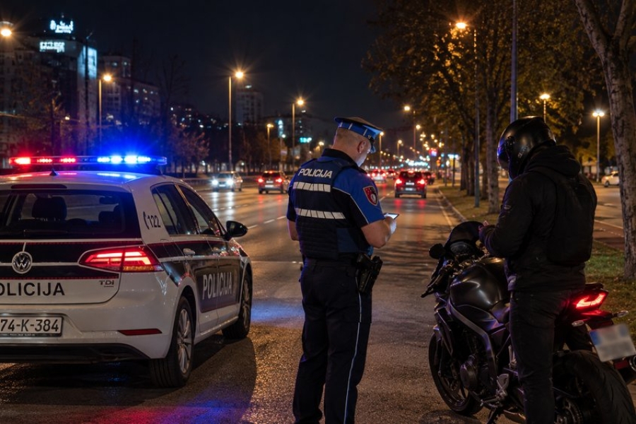 DUGUJE 12.700 KM ZA KAZNE, A VOZIO BEZ DOZVOLE: Sarajevska policija 33-godišnjaku oduzela neregistrovani motocikl
