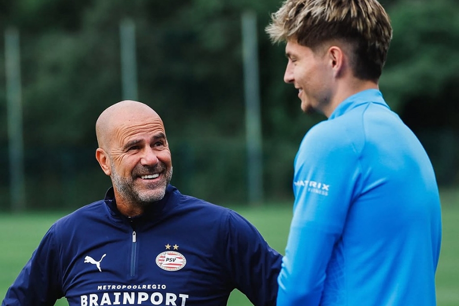 O NJEMU BRUJI NIZOZEMSKA: Trener PSV-a ima samo riječi hvale za Bajraktarevića...