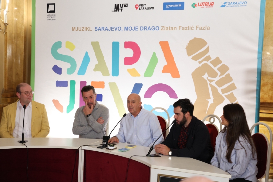 MUZIKA KOJA PRIČA PRIČU O SARAJEVU: Predstavljeno audio izdanje mjuzikla 'Sarajevo, moje drago' autora Zlatana Fazlića Fazle (FOTO)