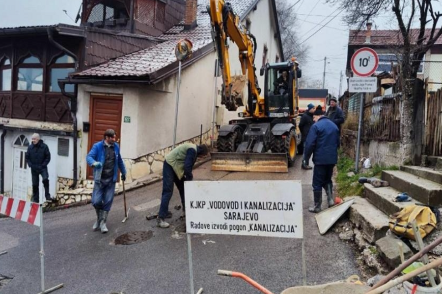 VIK NAJAVIO RADOVE: Ove bi sarajevske ulice mogle ostati bez vode