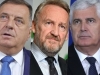 NOVA VLAST POD STARIM TERETOM: Dodik, Čović i SDA pred pitanjem koje će odrediti evropski put BiH