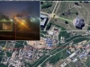 ZASTRAŠUJUĆI PRIZORI IZ RUSIJE: Silovit zračni udar u dubini, gori gigantski hemijski kombinat u blizini Moskve...