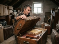 NA TAVANU OČEVE KUĆE PRONAŠAO STARI KOVČEG: Kad je vidio šta je unutra, ostao je BEZ RIJEČI, a samo nekoliko dana kasnije povukao je potez koji niko nije očekivao