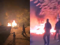 HAOS ISPRED SKUPŠTINE SRBIJE: Gori 'Ćacilend' nakon Vučićevog poraza, snimci preplavili mreže (VIDEO)