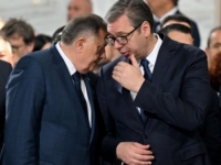 VUČIĆ SE PROVOZAO S DODIKOM: 'Hvala mu za svih 14 godina najbližih odnosa...'  (VIDEO)