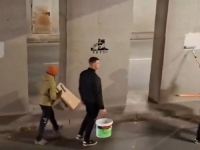 SVE SE MIJENJA IZ TEMELJA: Studenti u Srbiji prefarbali grafite Ratka Mladića i poruke mržnje (VIDEO)