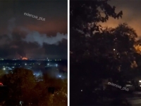 GORI NEBO IZNAD MOSKVE: Masivni udar ukrajinskih jurišnih dronova, stižu snimke s lica mjesta...