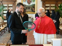 'ON JE SRBIN': Papa Lav XIV iznenadio Jakova Milatovića opaskom o Novaku Đokoviću