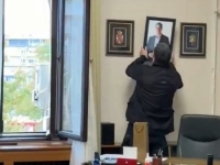 KRENULO JE: Vučićev portret iznesen iz kabineta gradonačelnika jednog grada, snimak se munjevito širi mrežama! (VIDEO)