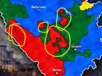 ŠIRI SE NOVA KARTA PODJELE BOSNE I HERCEGOVINE: Prijedlozi za preustroj države u jeku separatističkih najava Milorada Dodika...