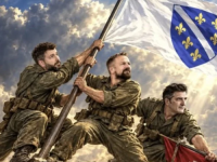 BURNE REAKCIJE NA DRUŠTVENIM MREŽAMA: SBiH objavio AI ilustraciju - Bandić, Zuhrić i Kapidžić kao na Iwo Jimi