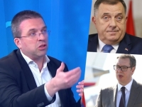 HDZ-ov EUROPARLAMENTARAC UZBURKAO JAVNOST: 'Srbija je danas gora nego u vrijeme Miloševića, odnosi Dodika i Vučića nisu baš dobri'