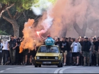 SKANDAL U SPLITU UOČI UTAKMICE HAJDUKA I AJAXA: Torcida uzvikivala parole o Auschwitzu, Hitleru i 'gaženju Jevreja'
