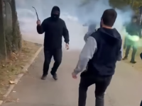 PALA KRV U PANČEVU: Maskirani napadači štanglama i bakljama tukli grupu mladića ispred biračkog mjesta (VIDEO)