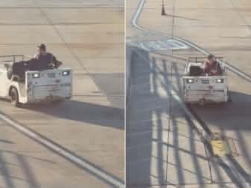 OPŠTI HAOS NA AERODROMU: Ljudi nisu mogli vjerovati svojim očima, sve je snimljeno! (VIDEO)