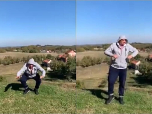 DODIK OBJAVIO VIDEO NA KOJEM IZVODI ČUČNJEVE: 'Najbolje tek dolazi'