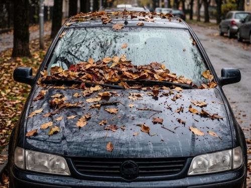 TIHI UBICA VAŠEG AUTOMOBILA: Jesenje lišće nagriza lak, zapušava odvode i pravi kratak spoj