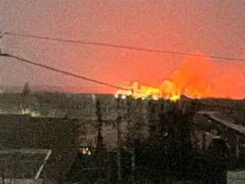 ŽESTOK UDAR UKRAJINSKIH SNAGA: Zastrašujuće eksplozije na okupiranoj teritoriji, stižu snimke s lica mjesta...