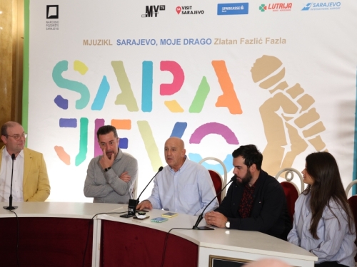 MUZIKA KOJA PRIČA PRIČU O SARAJEVU: Predstavljeno audio izdanje mjuzikla 'Sarajevo, moje drago' autora Zlatana Fazlića Fazle (FOTO)