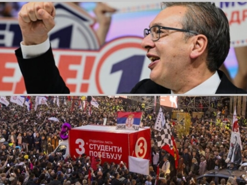RIK OBJAVIO REZULTATE IZ INOSTRANSTVA: Studentskoj listi 72,71 posto, Vučićevoj listi 24,69 posto